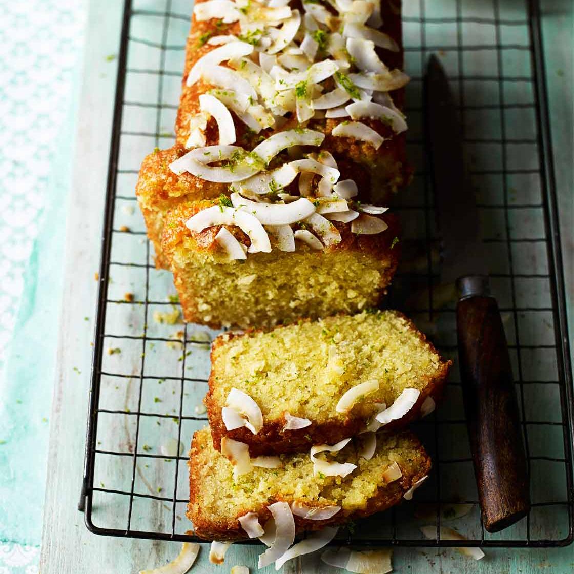 Jammy Coconut Loaf Cake! - Jane's Patisserie