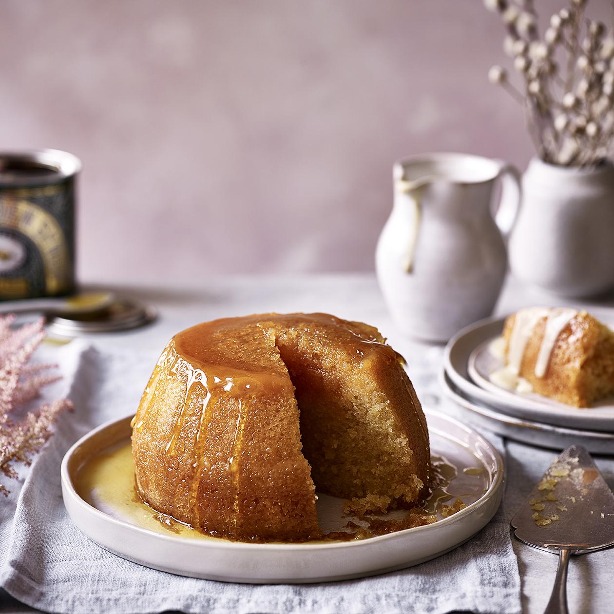 Classic Steamed Treacle Pudding Recipe Sainsbury S Magazine