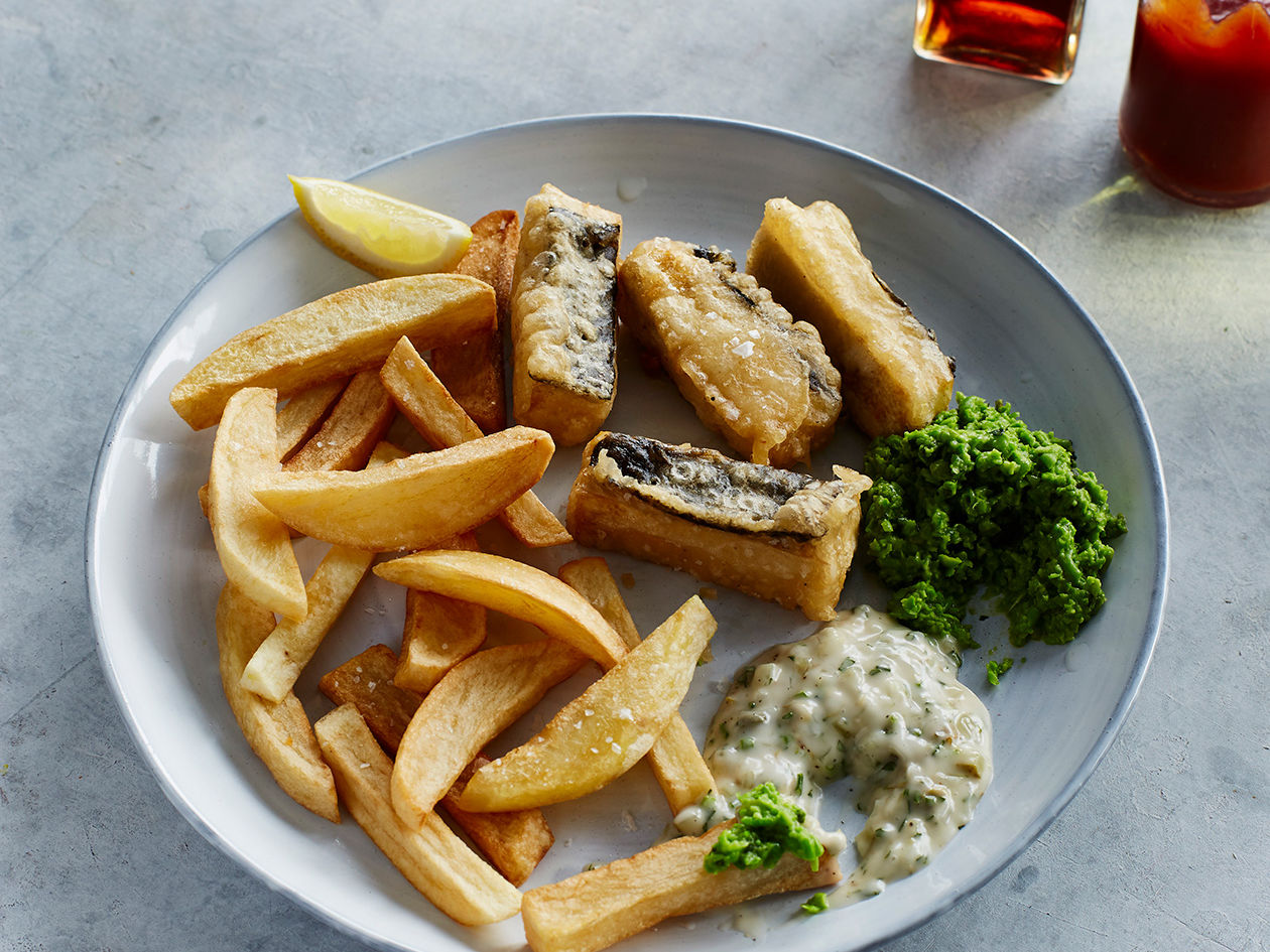 Vegan Fish And Chips Recipe Sainsbury S Magazine Vegan Fish And Chips Recipe Sainsbury S Magazine
