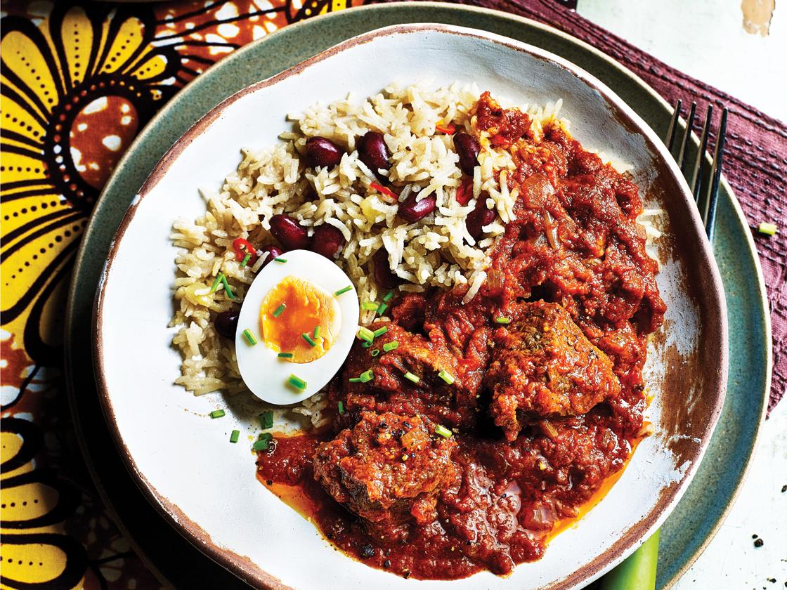 Waakye Lamb Stew Recipe Sainsbury S Magazine