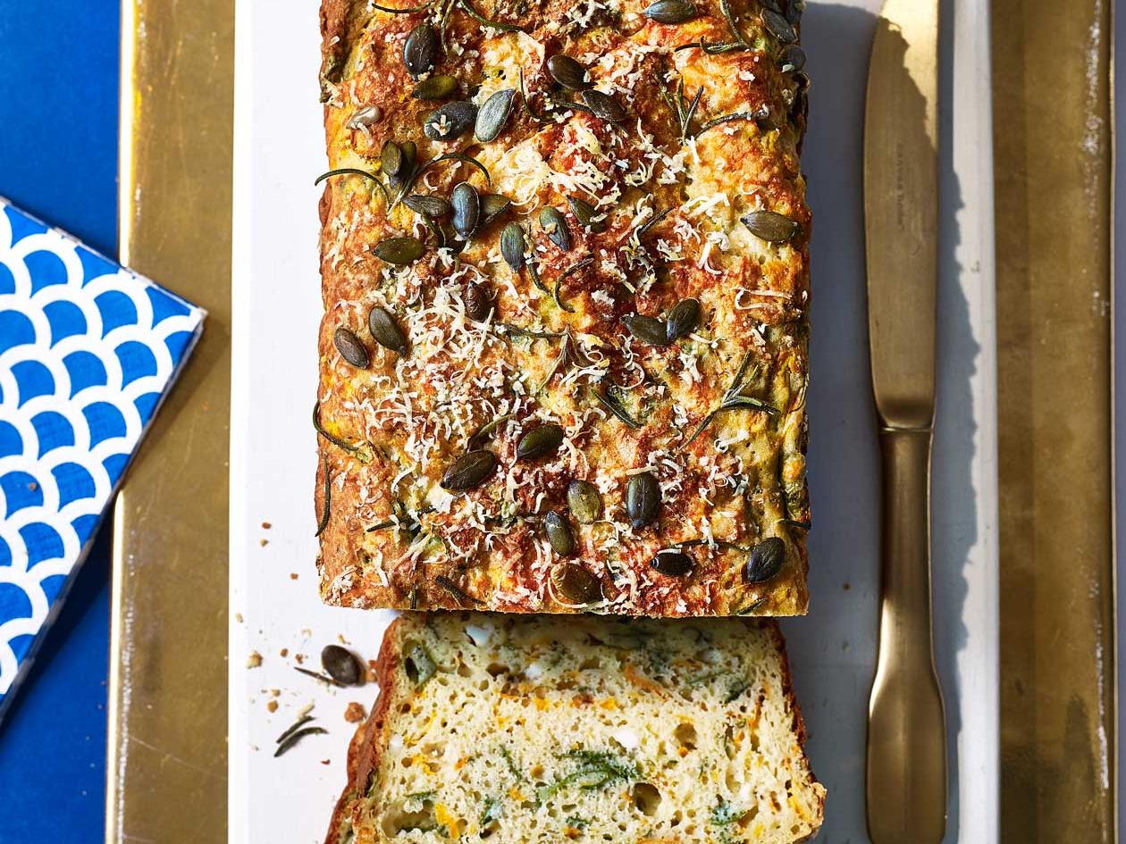 Spinach Feta And Squash Loaf Recipe Sainsbury S Magazine