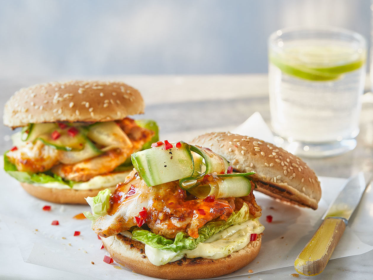 Featured image of post Recipe of Chicken Burger Recipes Uk