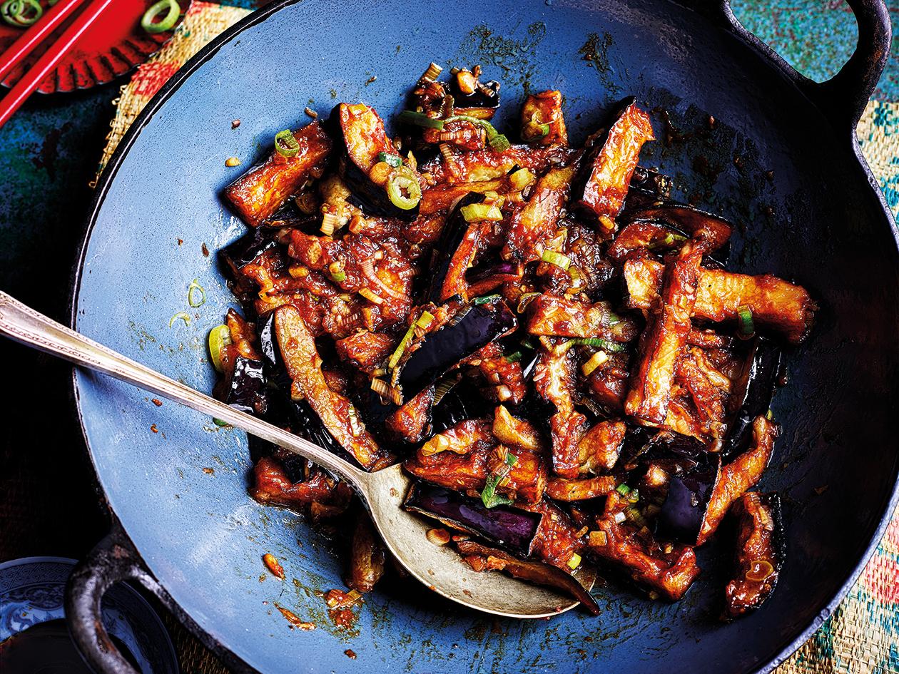 Sated Fish Brinjal : Best Fish Fragrant Eggplant Recipe ...