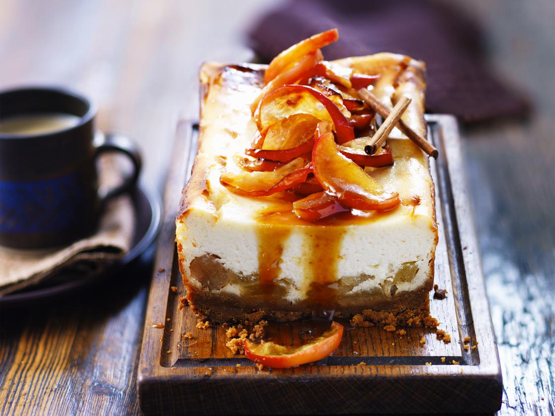 Jo Wheatley S Toffee Apple Cheesecake Sainsbury S Magazine Jo Wheatley S Toffee Apple Cheesecake Sainsbury S Magazine