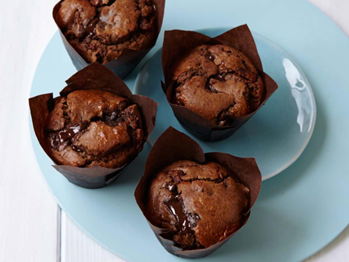 Gooey on sale chocolate muffins