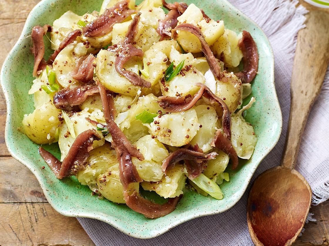 Warm Potato And Anchovy Salad Sainsbury S Magazine