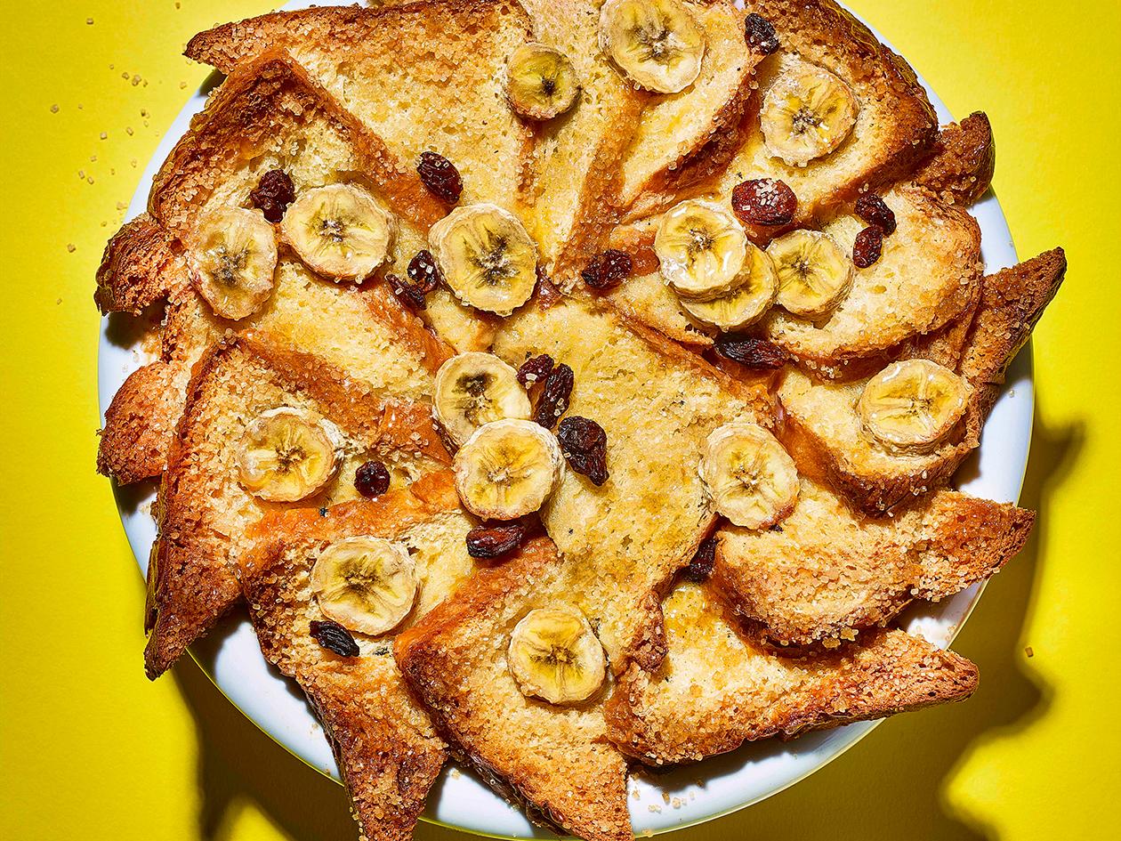 Banana Brioche Pudding With Rum Recipe Sainsbury S Magazine Banana Brioche Pudding With Rum Recipe Sainsbury S Magazine