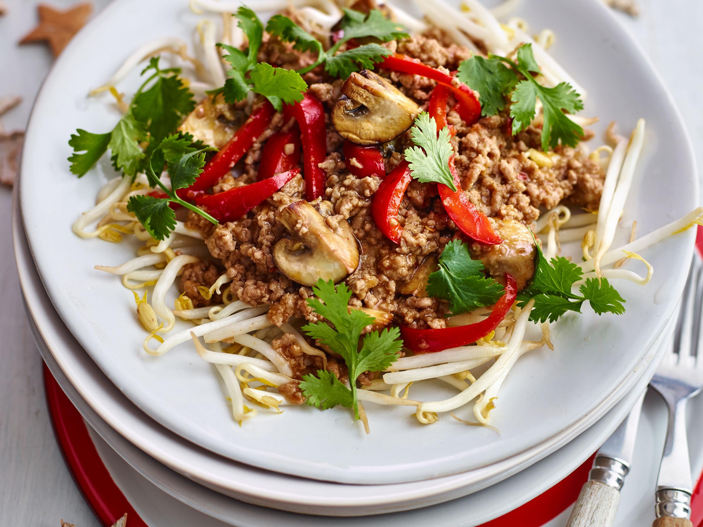 Thai Pork Mince Sainsbury S Magazine