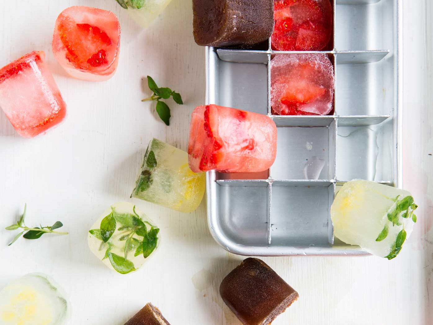 Make Rice Cubes Ice Cubes Food
