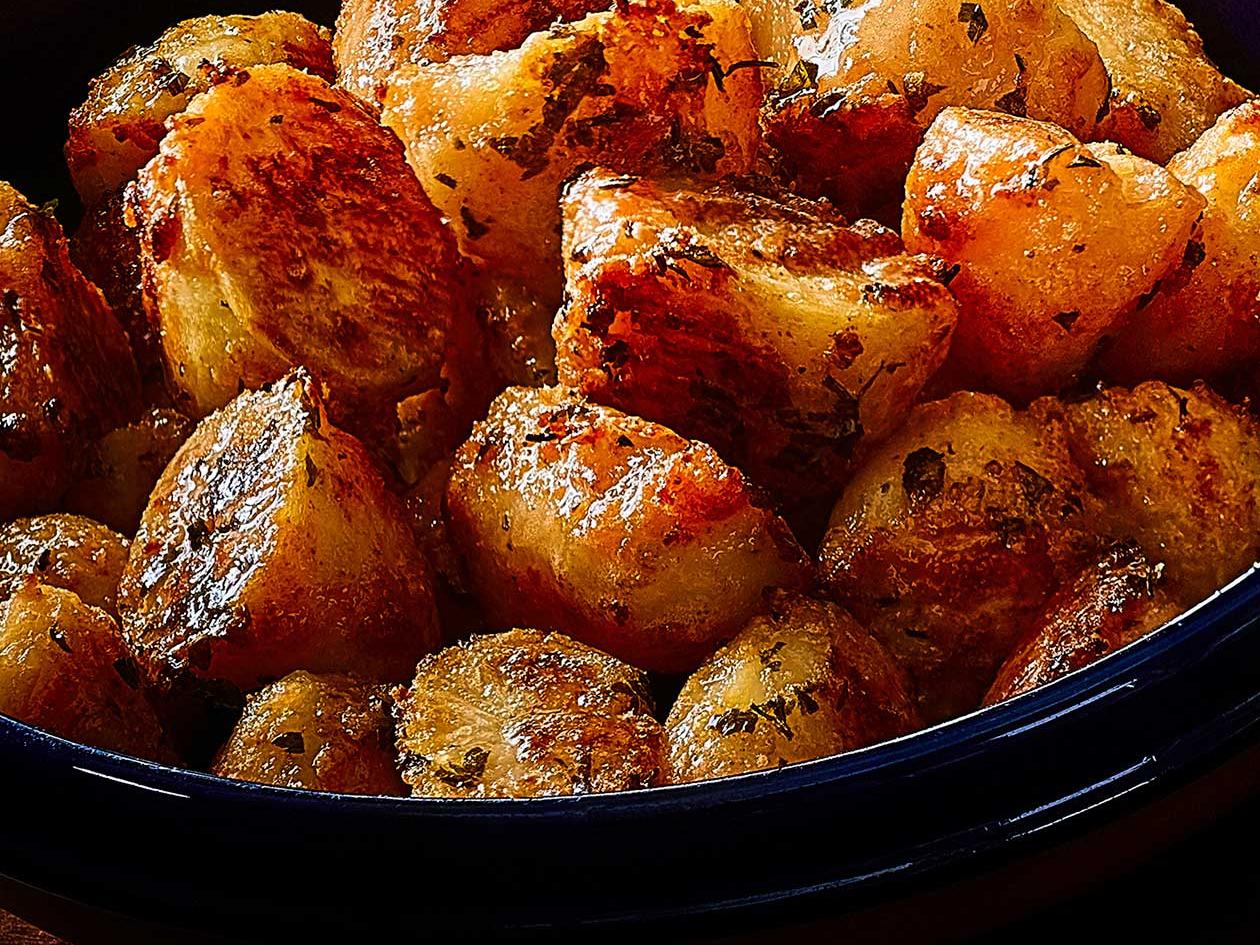 Parmesan roast potatoes