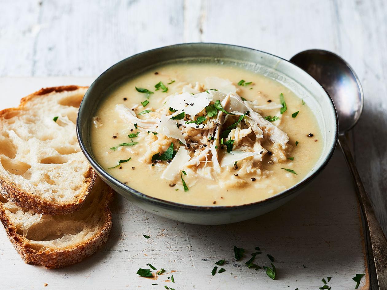 Roast clearance chicken soup