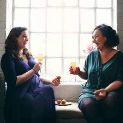 Livvy Potts and Katy Young