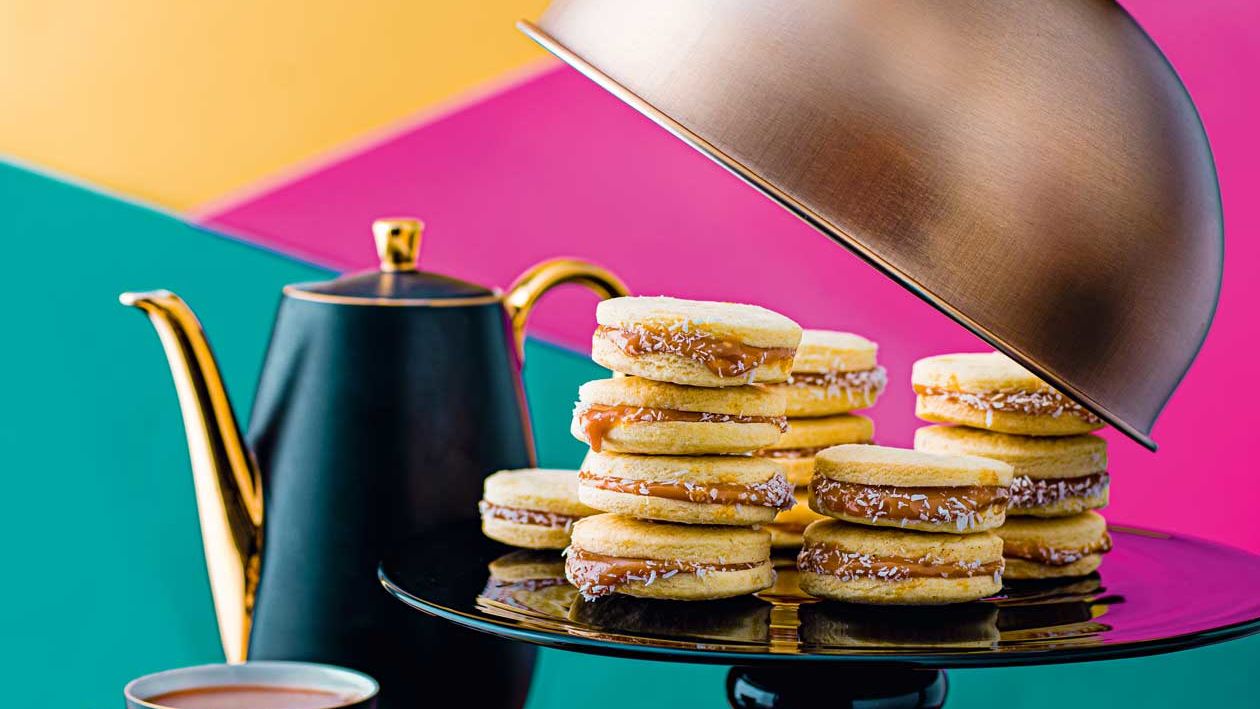 image of Coconut-Caramel Alfajores recipe by Sainsbury’s Magazine