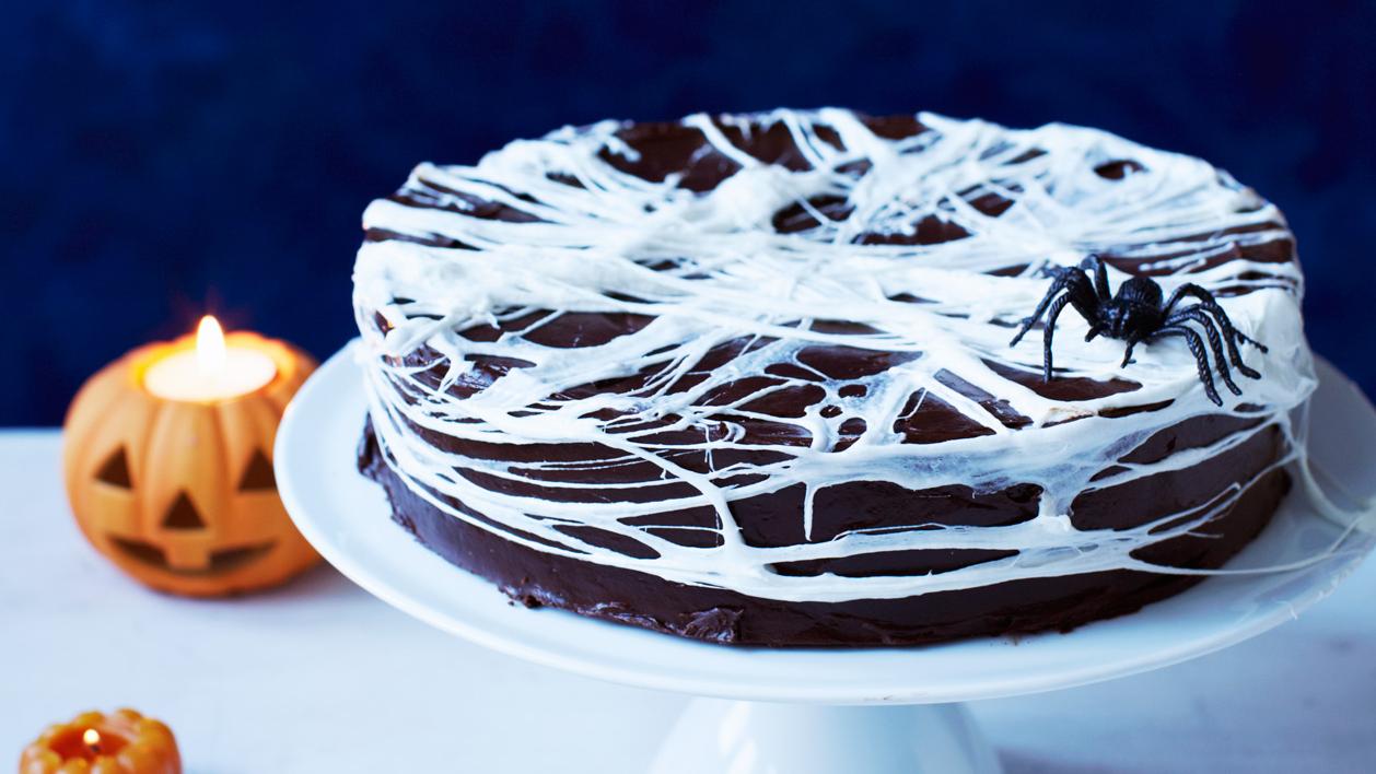 Mirror Glaze Spider Web Cake | Bring Something Spook-tacular to the Table |  Sprinklesandco | News