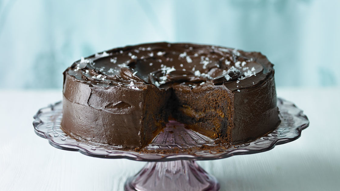 Mocha Chocolate Crater Cake - Donal Skehan | EAT LIVE GO