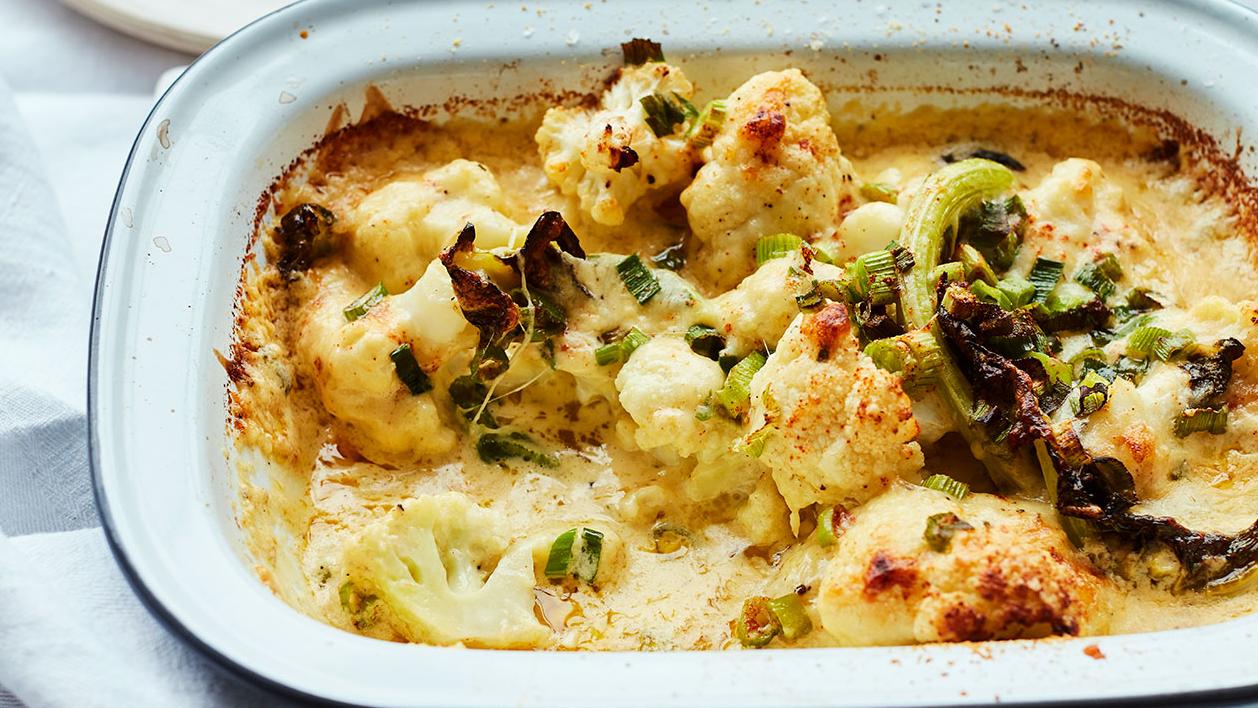 image of Cheat's Cauliflower Cheese recipe by Sainsbury’s Magazine