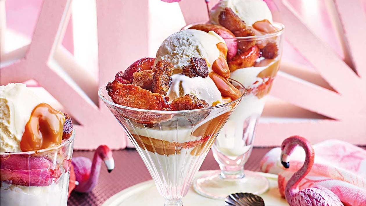 Ice cream sundae shop recipe