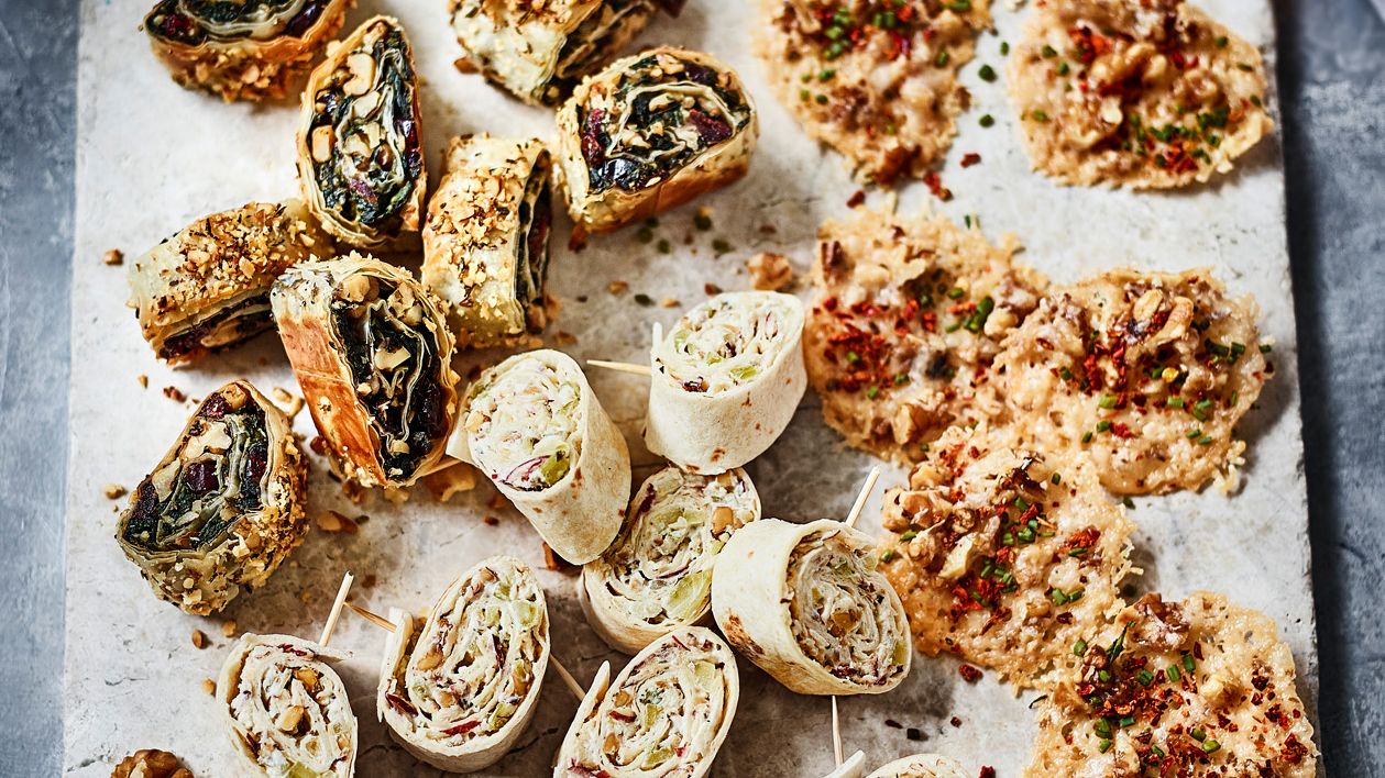 image of Trio of Walnut Bites From California Walnuts recipe by Sainsbury’s Magazine