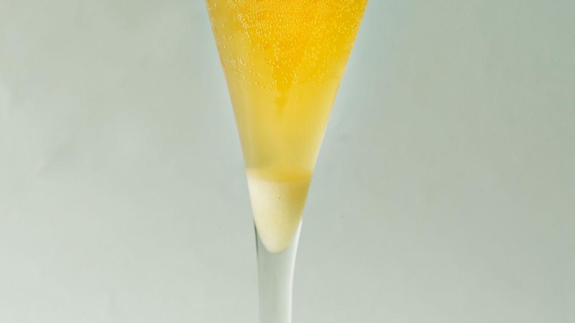 Classic champagne cocktail
