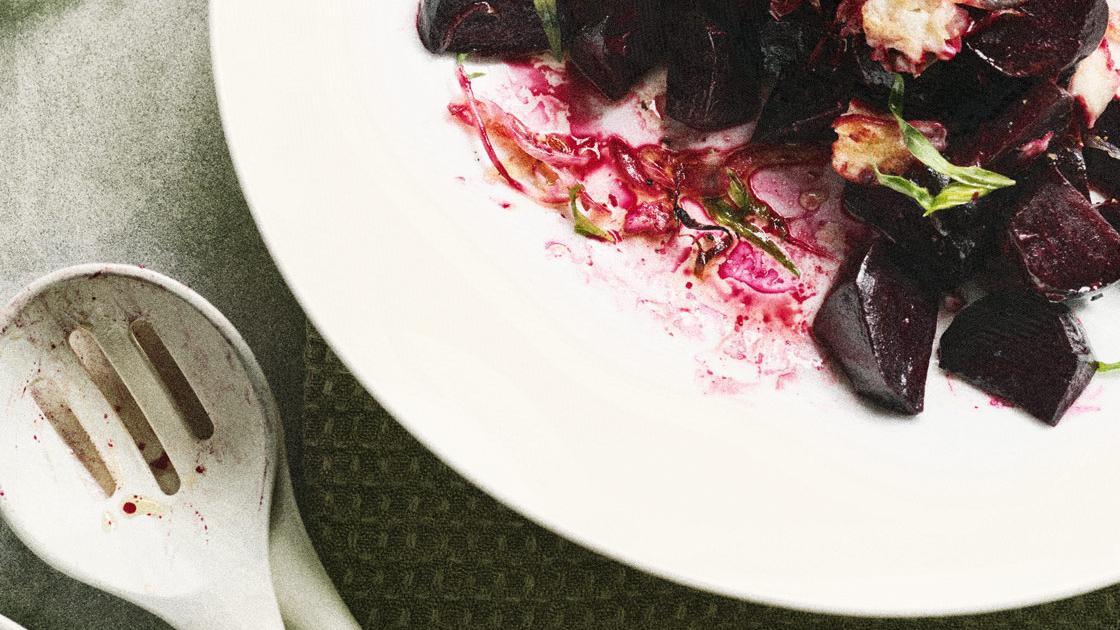 image of Warm Beetroot With Goats' Cheese and Tarragon recipe by Sainsbury’s Magazine