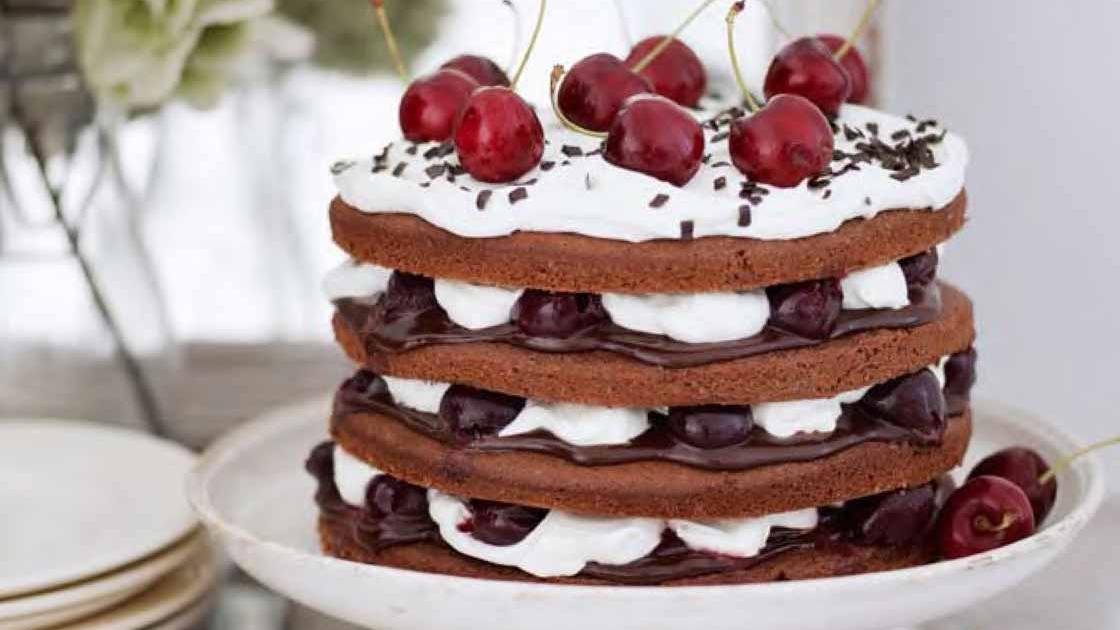 Chocolate Cherry Trifle Cake Gluten Free Sainsbury S Magazine