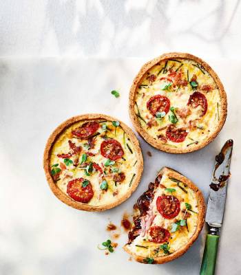 Ham and pickle picnic pies