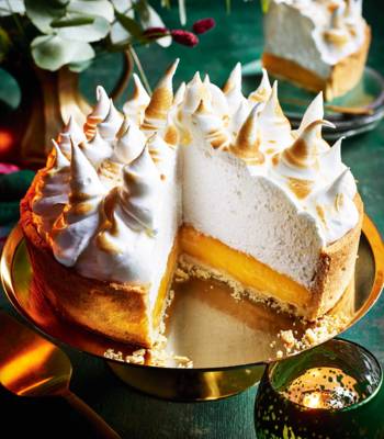 Clementine meringue pie