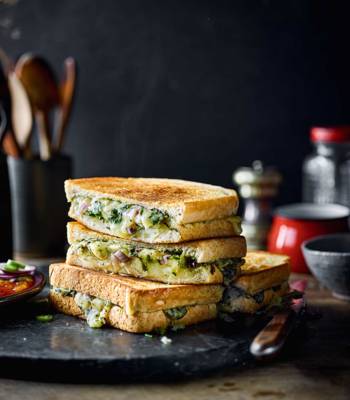 Mumbai potato toasties