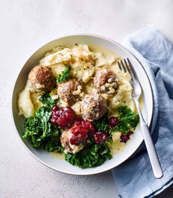 Vegan Swedish-style ‘meatballs’