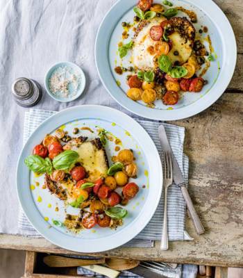 Speedy chicken caprese