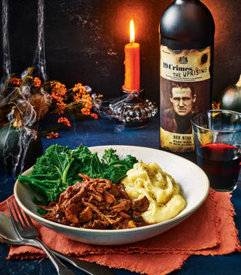 Sponsored: Miso-braised brisket with 19 Crimes