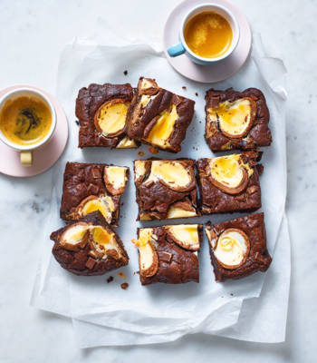Creme Egg brownies 