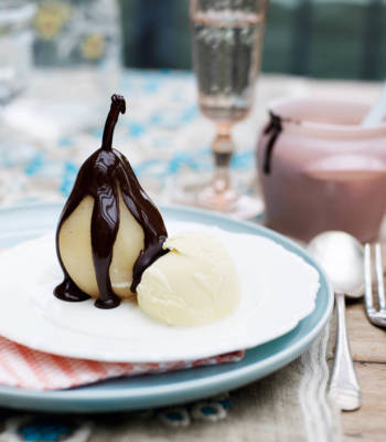 Poires belle Hélène