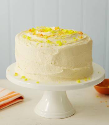 Lemon sherbet cake