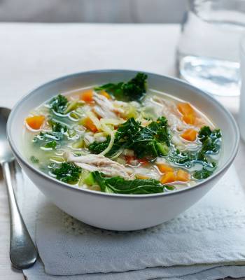 Reviving chicken broth 