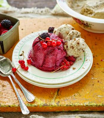 Brown bread ice cream