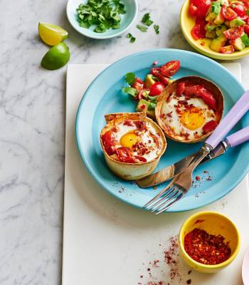 Huevos rancheros cups