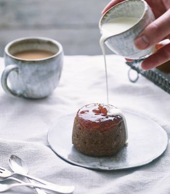 Marmalade on toast and tea puddings 
