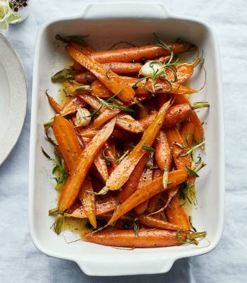 Rosemary-roasted carrots