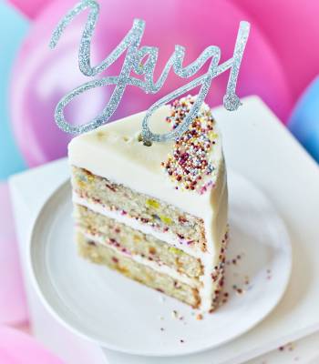 Funfetti celebration cake