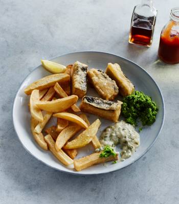 Vegan ‘fish’ and chips