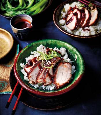 Sweet and sticky pork (char siu)