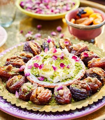 Nut-stuffed dates