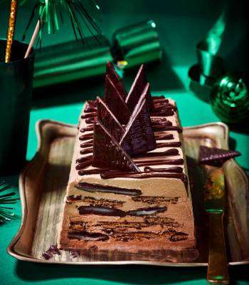 After Eight frozen chocolate loaf