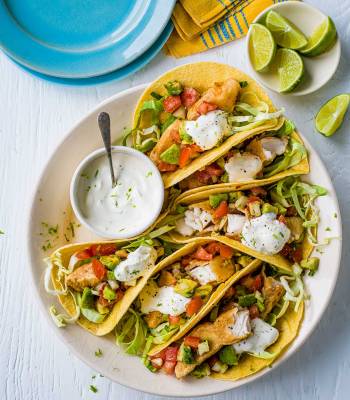 Baja fish tacos