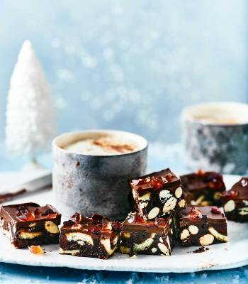 Mince pie tiffin bites