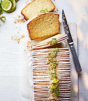 Key lime loaf cake 