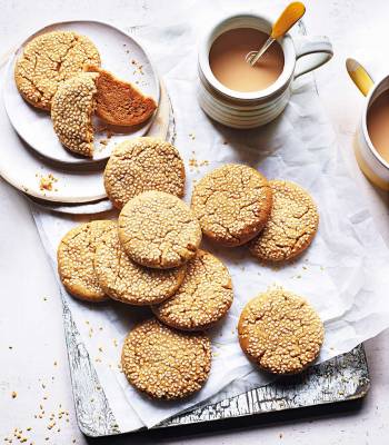 Tahini honey cookies
