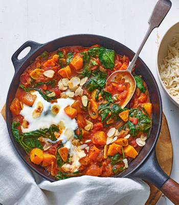 Butternut squash balti