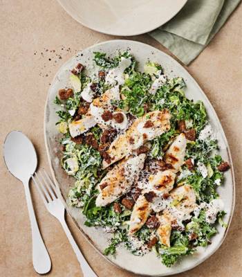 Winter chicken Caesar